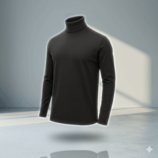 Gemini_Generated_Image_wu2slfwu2slfwu2s Premium Black Turtle Neck (SweetShirt) - Image 1