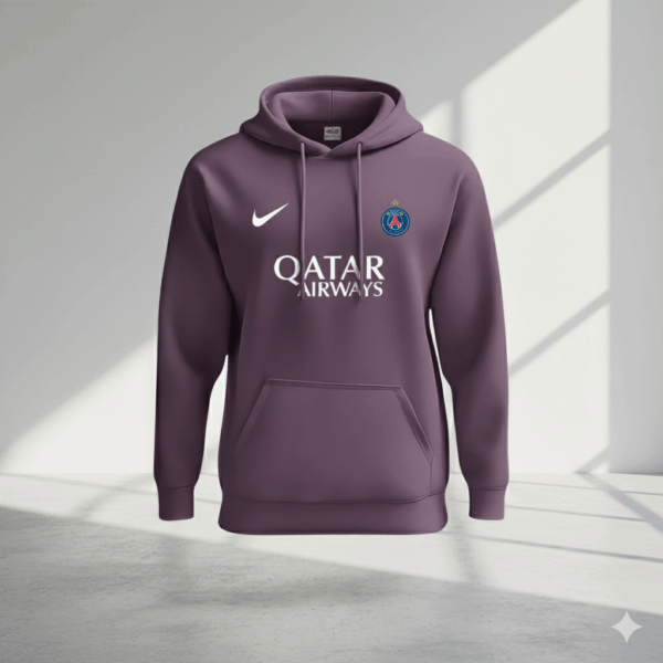 Paris Saint-Germain Grape Sports Hoodie Paris Saint-Germain Grape Sports Hoodie - Image 1