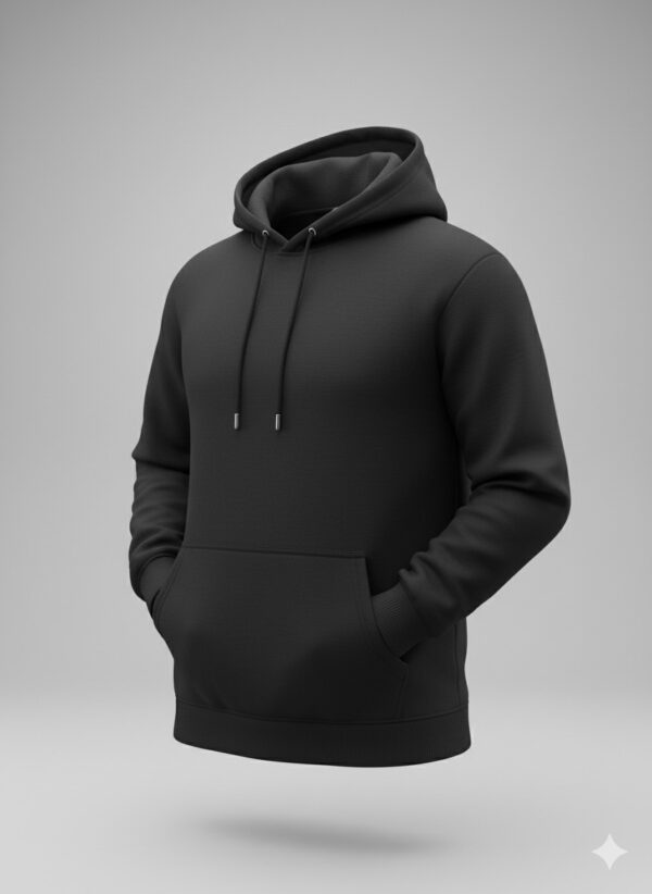 IMG-20251104-WA0010 Premium Solid Black Hoodie - Image 1