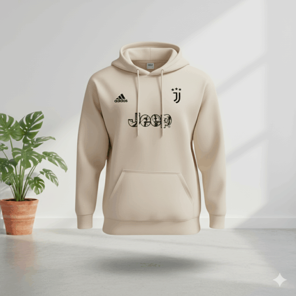 Juventus Pale Premium Sports Hoodie - Image 1
