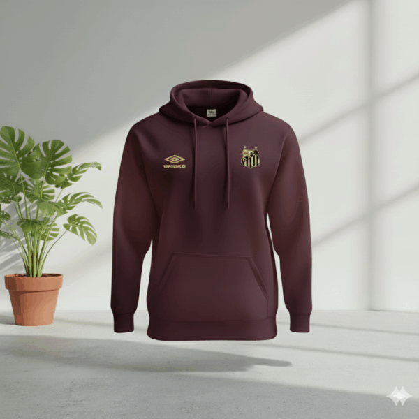 Santos Brown Premium Sports Hoodie Santos Brown Premium Sports Hoodie - Image 1