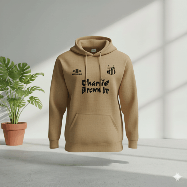 Santos Tan Premium Sports Hoodie Santos Tan Premium Sports Hoodie - Image 1