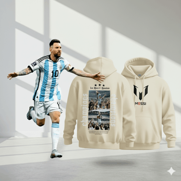 Special Messi Pale Edition Premium Hoodie Special Messi Pale Edition Premium Hoodie - Image 1
